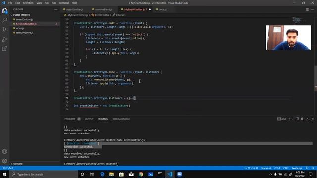 Polyfill Of Event Emitter | Backend Interview Series смотреть онлайн