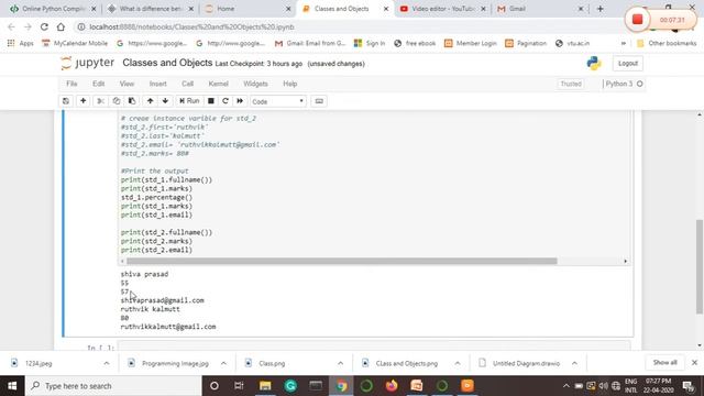 Dict and Class Variables examples смотреть онлайн
