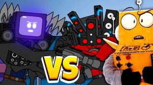 ТИТАН ТВ МЕН ПРОТИВ ТИТАН СПИКЕРМЕНА! Анимация Skibidi Toilet Реакция РОБЗИ