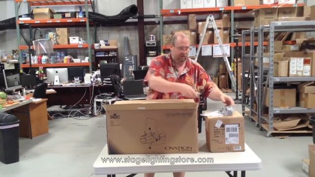 Chauvet Ovation Unboxing смотреть онлайн