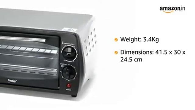 Prestige POTG 9 PC 800-Watt Oven Toaster Grill (Grey, 9L) смотреть онлайн
