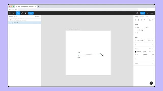 Figma Tutorial: Pen Tool Basics & Vector Networks смотреть онлайн