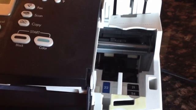 HP Officejet J3680 All-in-one carriage jam 2 смотреть онлайн