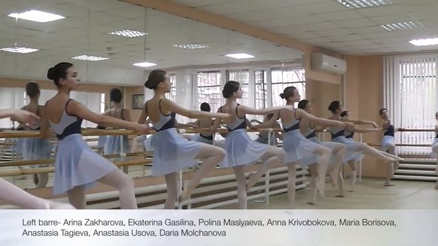 Classical Dance Exam For The 6th Year Of Study, Part 1. Arabesk Saratov.