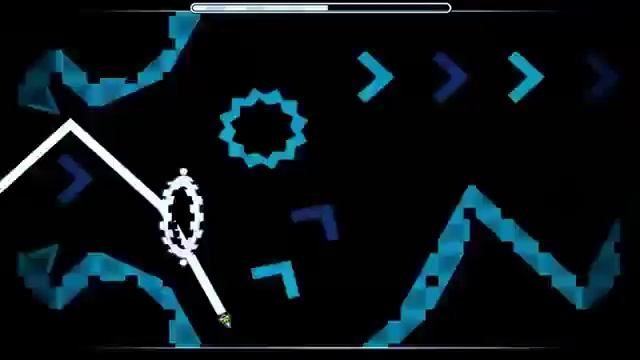 Прохождение уровня Sonic Wave