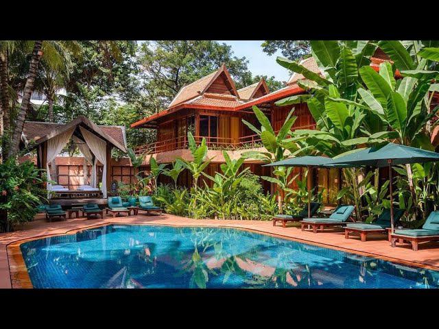 Angkor village (by Hillton) - обзор отеля 5* #Сием_риеп #Камбоджа смотреть онлайн