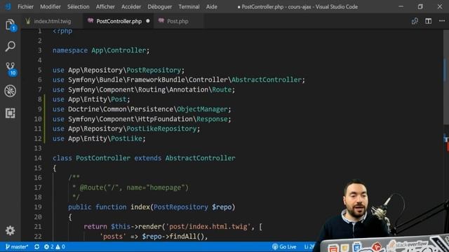 ⚡ AJAX & SYMFONY : INITIATION смотреть онлайн