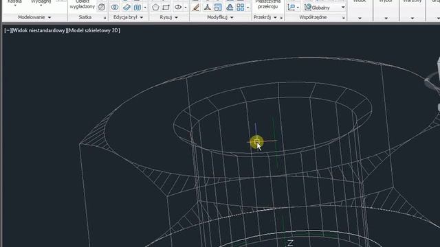 GZK_4_3D (AutoCad 3D 4/7) Nakrętka 6-cio kątna w 3D смотреть онлайн
