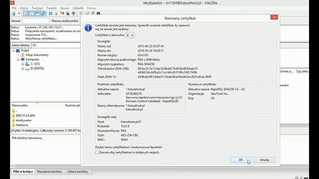 eKultywator: jak obsługiwać klienta FTP? смотреть онлайн