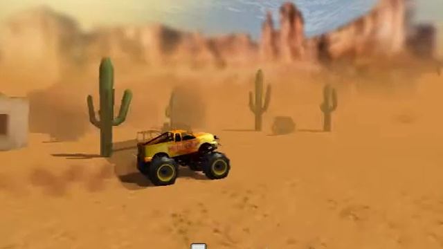 Monster Trucks 360 - Flash Game - Casual Gameplay смотреть онлайн
