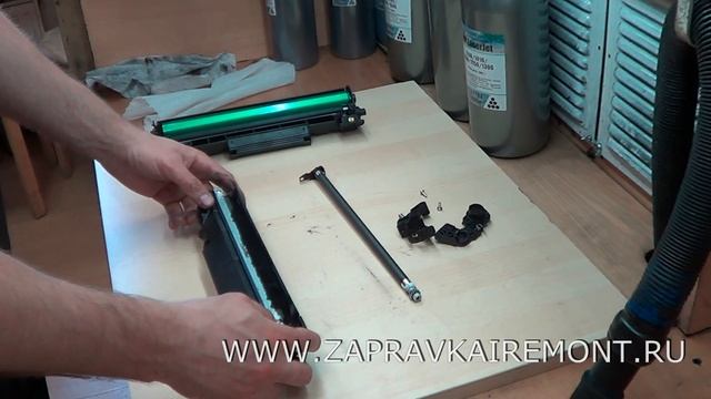 Заправка картриджа HP CE278A смотреть онлайн