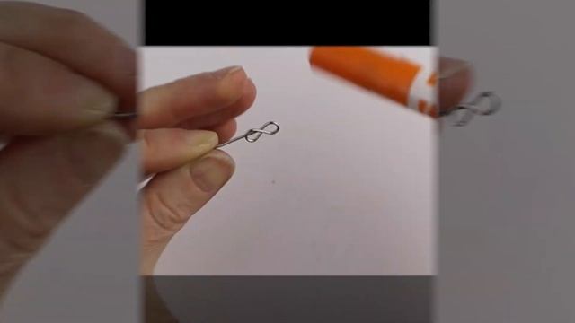 Infinity Symbol Paperclip Ring Tutorial Easy Jewelry Making DIY смотреть онлайн