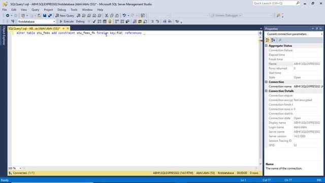 eXplore How to Add Foreign Key Constraint using SQL Server 2017-[In English] смотреть онлайн