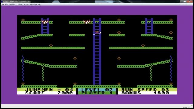 Jumpman Junior (C=64) смотреть онлайн