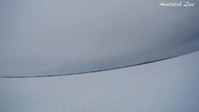 Прогулка по Новосибирскому водохранилищу с балансиром в глухозимье смотреть онлайн