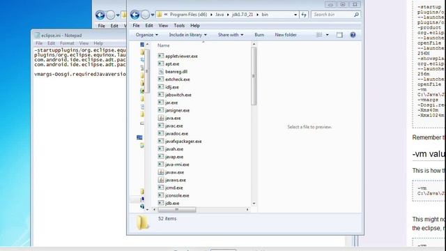 eclipse won't start - no java virtual machine was found (Android installation) смотреть онлайн