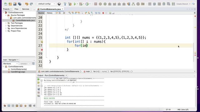 Java Programming 07 enhanced for loops смотреть онлайн