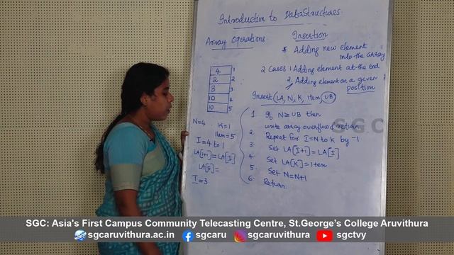 Array Operations - Insertion || Malayalam смотреть онлайн