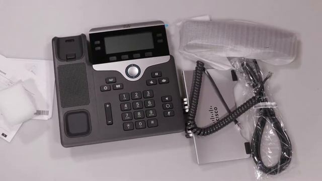 Unboxing Cisco IP Phone 7841 4xlines 3PCC смотреть онлайн