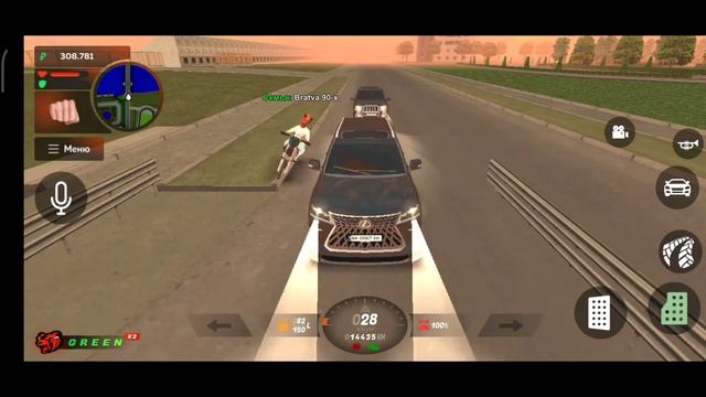 LEXUS&JEEP GRAND CHEROKEE: Black Russia:GREEN: смотреть онлайн