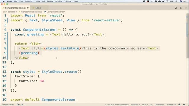 5. One Common Error (React native Complete Course 2021) смотреть онлайн