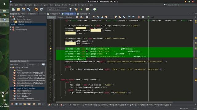 Crear PDF con JAVA Fácil y Rápido смотреть онлайн