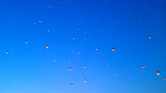 Небесные фонарики. СПб/Парк Победы смотреть онлайн