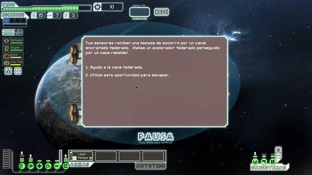 LAS LOCUELAS AVENTURAS DEL SS P. GALACTICO - #1 - FTL: Faster Than Light смотреть онлайн