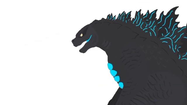 Baby Godzilla Atomic Breath Training