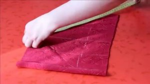 кроим рукав на ткани