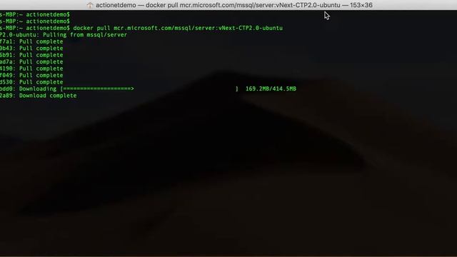 Docker Pull for SQL Server 2019 on Mac OS X смотреть онлайн