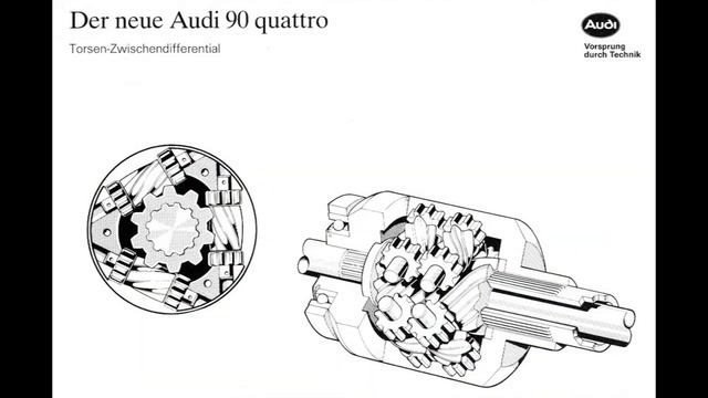 Audi quattro Gleason /Torsen Center Differential смотреть онлайн