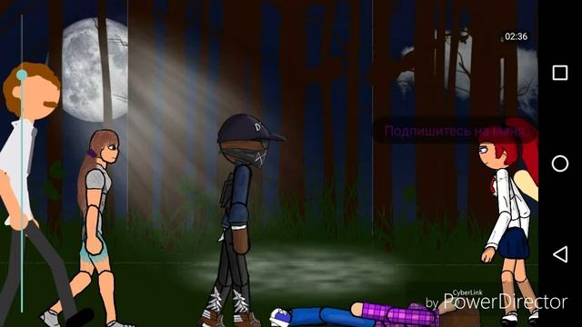 D|C | Slender man |draw cartoon| Рисуем мультфильмы 2 смотреть онлайн