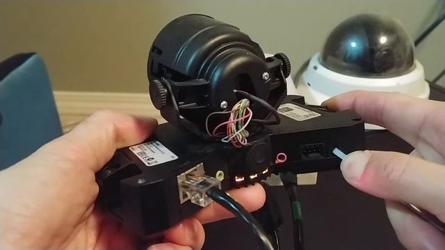 Step 1: Installing the Axis security camera onto the network with PoE смотреть онлайн