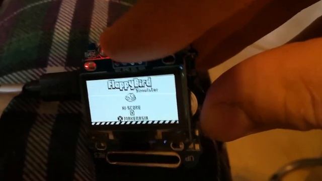 Flappy bird game wristwatch. смотреть онлайн