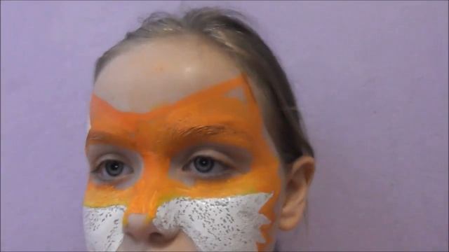 Мakeup Fox.АКВАГРИМ ЛИСА.What does the fox saу. смотреть онлайн
