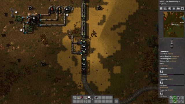 Factorio Gameplay German - Unterwegs mit unserem neuen Zug смотреть онлайн