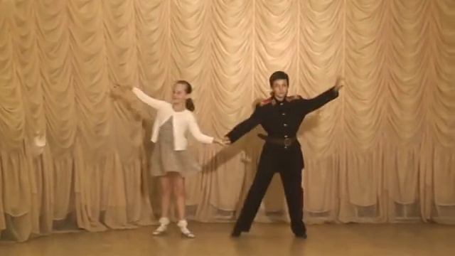 Танец посвященный Дню Победы.