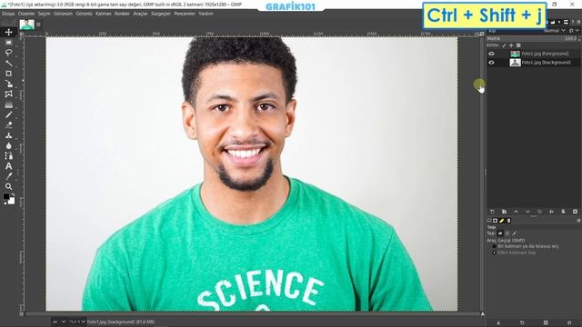 Gimp - G'MIC İle Arka Plan Silelim смотреть онлайн