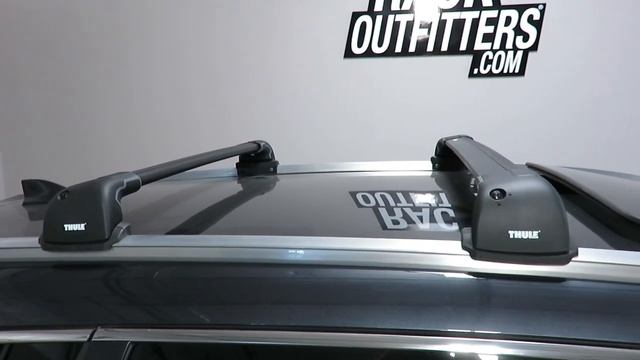 2017+ Honda CRV with Thule AeroBlade Edge Roof Rack смотреть онлайн
