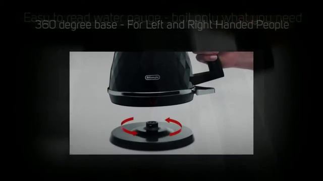 DeLonghi Brillante Black Kettle смотреть онлайн