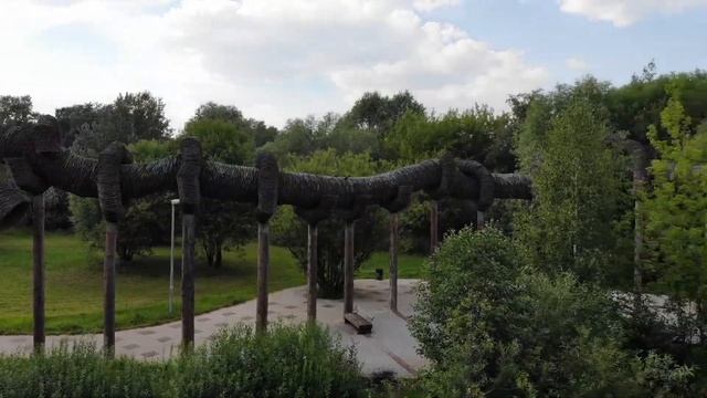 Парк на Яузе с квадрокоптера смотреть онлайн