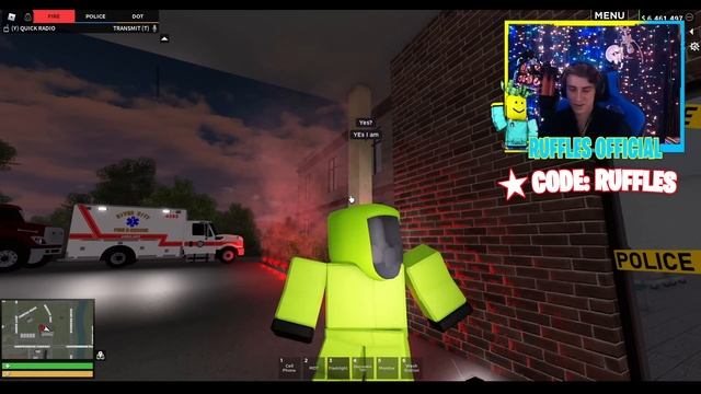 HAZMAT CONTAIN DEADLY VIRUS & ZOMBIES BREAK LOOSE! *CURE FAILS* ER:LC Roblox Realistic Roleplay смотреть онлайн