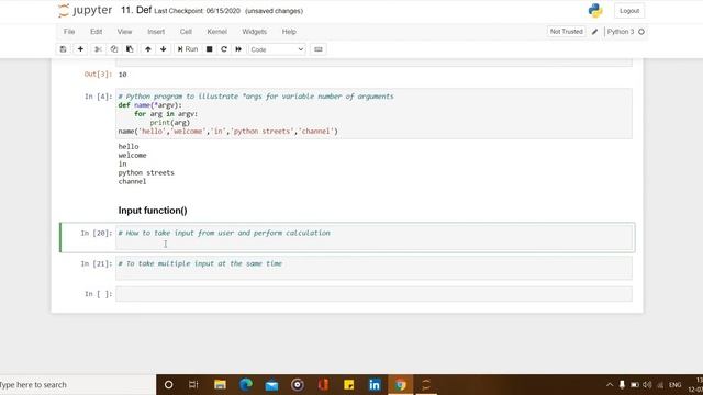 #27 - Def() Function Python | Input Function Python | Python Streets смотреть онлайн