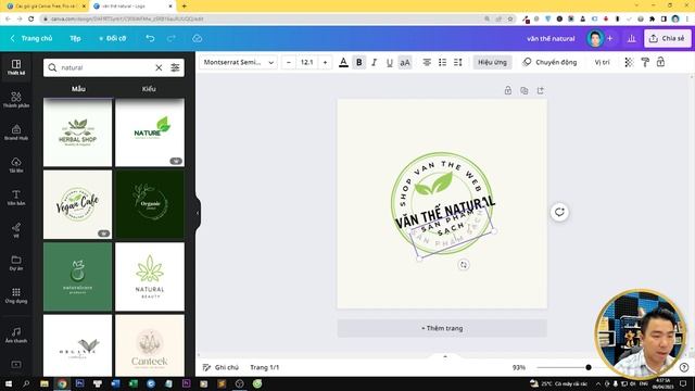 Hướng Dẫn Tạo Logo Trên Canva Cực Đẹp Miễn Phí Chỉ 5 Phút | Bạn Cũng Làm Được смотреть онлайн
