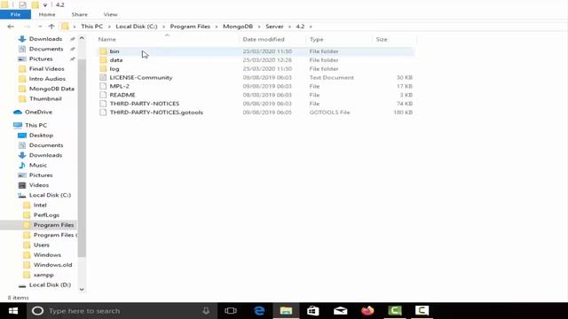 Installation of MongoDB on Windows 10 смотреть онлайн