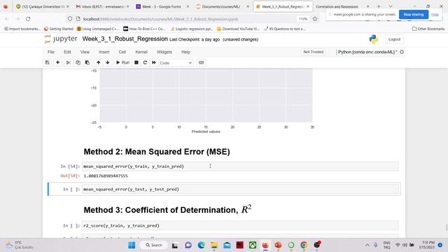 3) Multiple Regression, Robust Regression, Polynomial Regression and Performance Evaluation смотреть онлайн