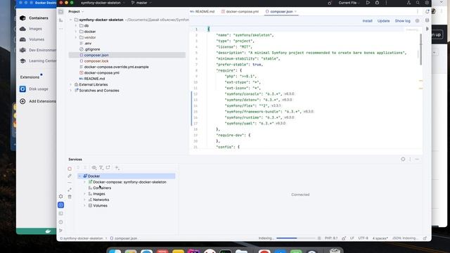 Запускаем symfony в локальном docker окружении, включая xdebug смотреть онлайн