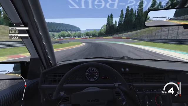 Assetto Corsa (PS4) - Mercedes 190E II @ Spa 2:32.833 + SETUP (DS4 Controller) смотреть онлайн