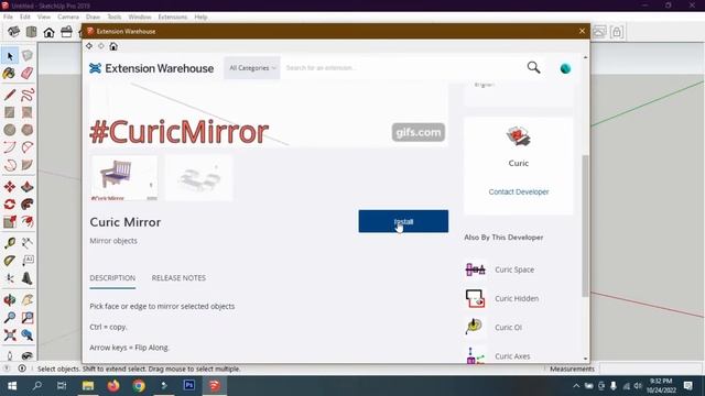 Download Plugin Mirror di Sketchup 2019 смотреть онлайн